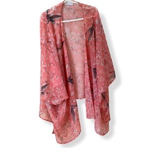 New York and company floral kimono